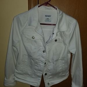 White Denim jacket